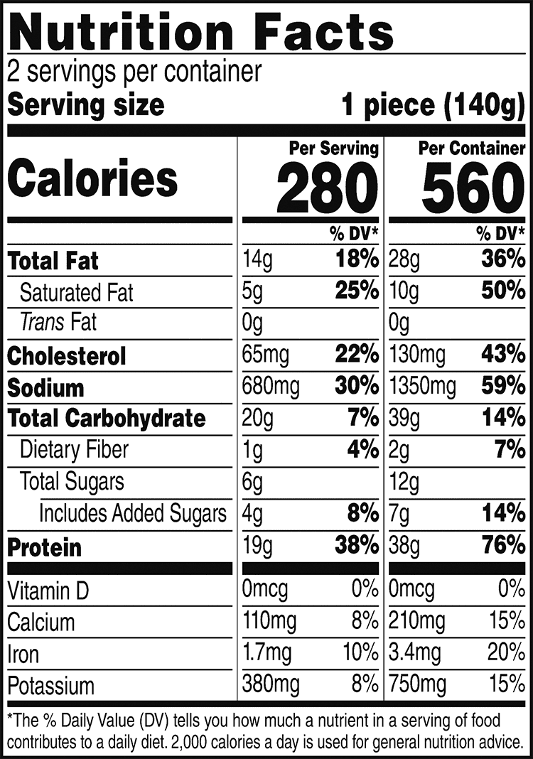 Nutrition Facts