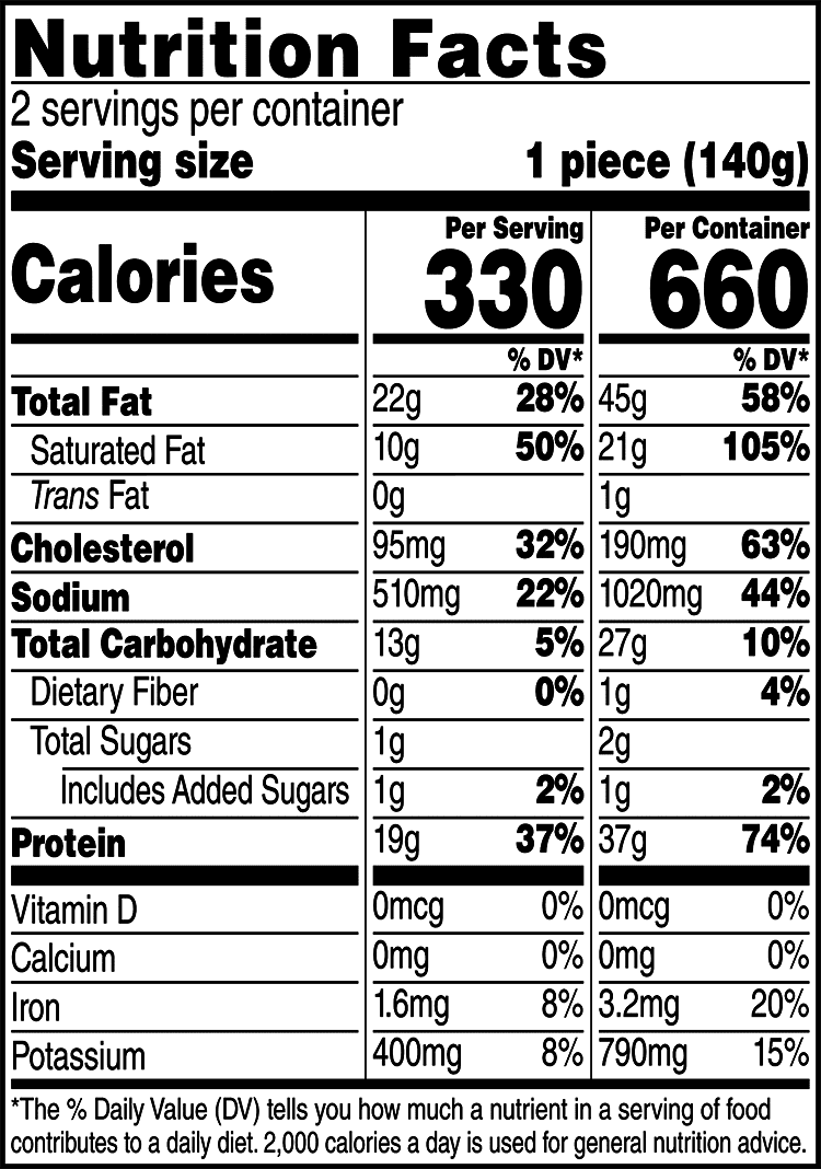 Nutrition Facts